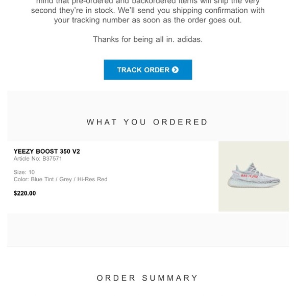 order yeezy boost